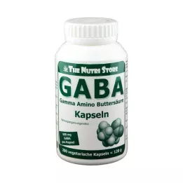 GABA Cápsulas vegetarianas de 500 mg, 200 unidades