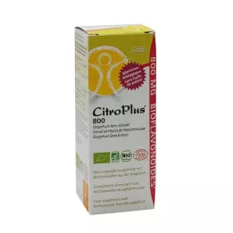GSE CitroPlus 800 Extrato de semente de toranja orgânico líquido, 50 ml