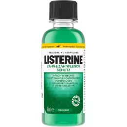 LISTERINE Dente & Enxaguante bucal para proteção gengival, 95 ml