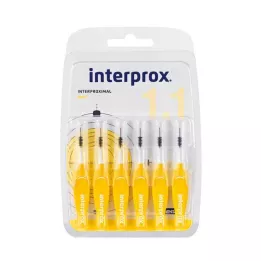 INTERPROX mini blister escova interdental amarela, 6 unidades