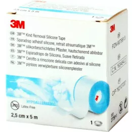Gesso siliconado 3M rolo 2,5 cm x 5 m, 1 peça
