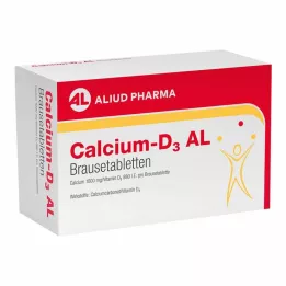 CALCIUM-D3 AL comprimidos efervescentes, 120 unidades