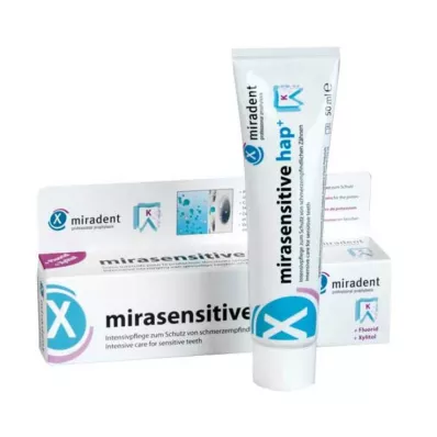 MIRADENT Pasta de dentes mirasensitive hap+, 50 ml MIRADENT Pasta de dentes mirasensitive hap+, 50 ml