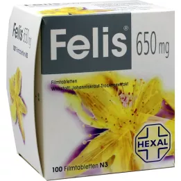 FELIS Comprimidos revestidos por película de 650 mg, 100 unidades