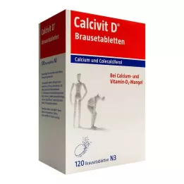 CALCIVIT Comprimidos efervescentes, 120 unidades