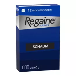REGAINE Espuma masculina 50 mg/g, 3X60 ml