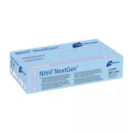 NITRIL Luvas NextGen tamanho M, 100 peças