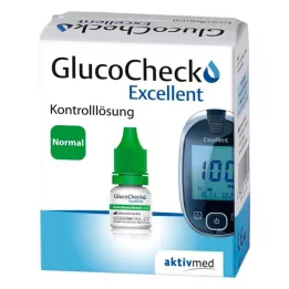 GLUCOCHECK Excelente solução controle normal, 4 ml