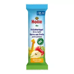 HOLLE Barra de frutas orgânicas pera-maçã, 25 g