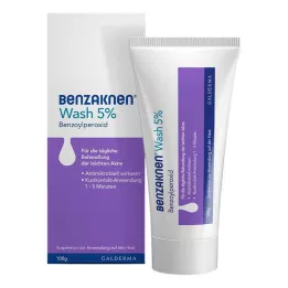 BENZAKNEN Lavar suspensão a 5%, 100 g