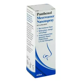 PANTHENOL Spray nasal de água do mar JENAPHARM, 20 ml