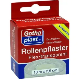Gothaplast rolo de gesso Flex trp.2,5 cm x 10 m, 1 peça