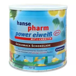 HANSEPHARM Power Protein plus Chocolate em Pó, 750 g