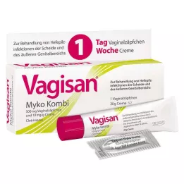 VAGISAN Terapia Myko Kombi de 1 dia, 1 P