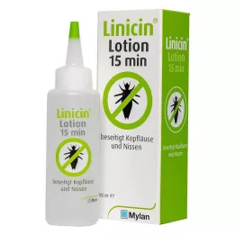 LINICIN Loção 15 minutos sem pente para piolhos, 100 ml