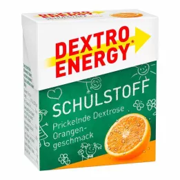 DEXTRO ENERGY Material escolar pastilhas laranja, 50 g