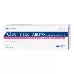 CLOTRIMAZOL ARISTO Creme vaginal 2% + 3 aplicadores, 20 g