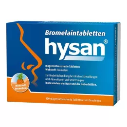 BROMELAIN TABLETTEN comprimidos gastrorresistentes de hysan, 100 unidades