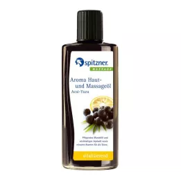 SPITZNER Óleo de massagem e pele Açaí Yuzu, 190 ml