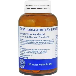 CONVALLARIA KOMPLEX Comprimidos Hanosan, 100 unidades