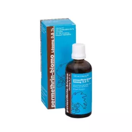 PERMETHRIN-BIOMO Solução 0,5%, 100 ml