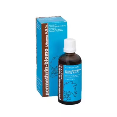 PERMETHRIN-BIOMO Solução 0,5%, 100 ml PERMETHRIN-BIOMO Solução 0,5%, 100 ml
