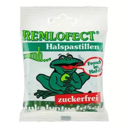 REMLOFECT Pastilhas para a garganta sem açúcar eucalipto fresco, 50 g