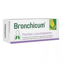 BRONCHICUM Pastilhas de tomilho, 50 unidades