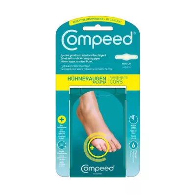 COMPEED Gesso de milho hidratante, 6 unidades