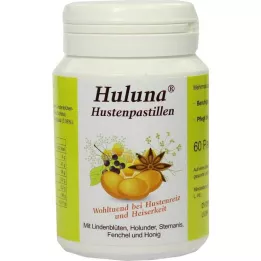 HULUNA Pastilhas para tosse, 60 unidades