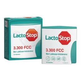 LACTOSTOP 3.300 FCC Dispensador de comprimidos, 40 unidades