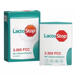 LACTOSTOP 3.300 FCC Dispensador de comprimidos, 100 unidades
