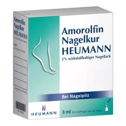 AMOROLFIN Nagelkur Heumann 5% wst.halt.esmalte, 3 ml