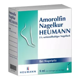 AMOROLFIN Nagelkur Heumann 5% wst.halt.esmalte, 5 ml