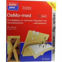 OSMO MED AG Penso para feridas estéril 15x15 cm, 10 unid