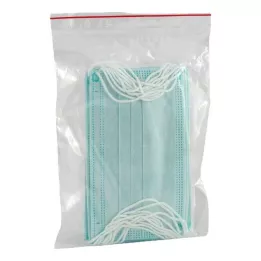 MUNDSCHUTZ OP com elástico com focinheira verde, 10 unid