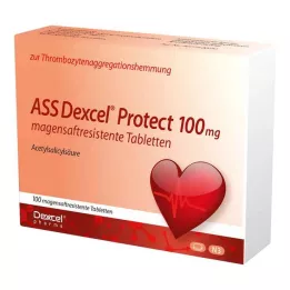 ASS Dexcel Protect 100 mg comprimidos gastrorresistentes, 100 unidades