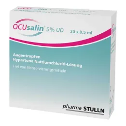 Ocusalin 5% UD colírio, 20X0,5 ml