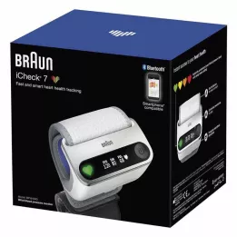 BRAUN BLUTDRUCKMESSGERÄT iCheck7 Handg.BPW4500, 1 peça