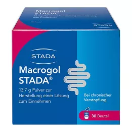 MACROGOL STADA 13,7 g pó para solução oral, 30 unidades