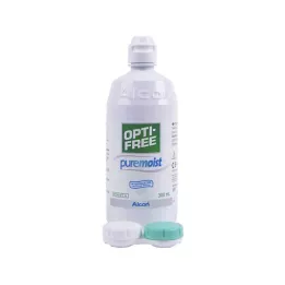 OPTI-FREE solução para lentes de contato puremoist, 300 ml