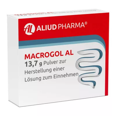 MACROGOL AL 13,7 g pó para solução oral, 30 unidades