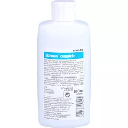SKINMAN Frasco dispensador completo de desinfecção para mãos, 500 ml