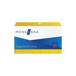 MAGNESIUMCITRAT Cápsulas MensSana, 60 unidades