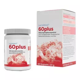 LACTOBACT 60plus cápsulas gastro-resistentes, 60 unidades