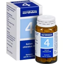 BIOCHEMIE Orthim 4 clorato de potássio D 6 comprimidos, 100 unidades