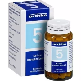 BIOCHEMIE Orthim 5 Kalium fosforicum D 6 comprimidos, 100 unid