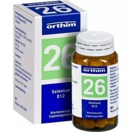 BIOCHEMIE Orthim 26 Selenium D 12 comprimidos, 100 unid