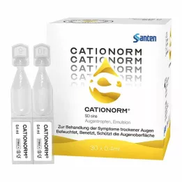 CATIONORM SD pipetas de dose única sinusoidal, 30X0,4 ml