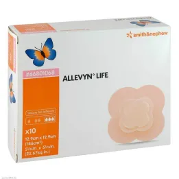 Bandagem Allevyn Life 12,9x12,9 cm, 10 unidades